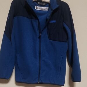 Under Armour Navy and Royal Blue Fleece Jacket